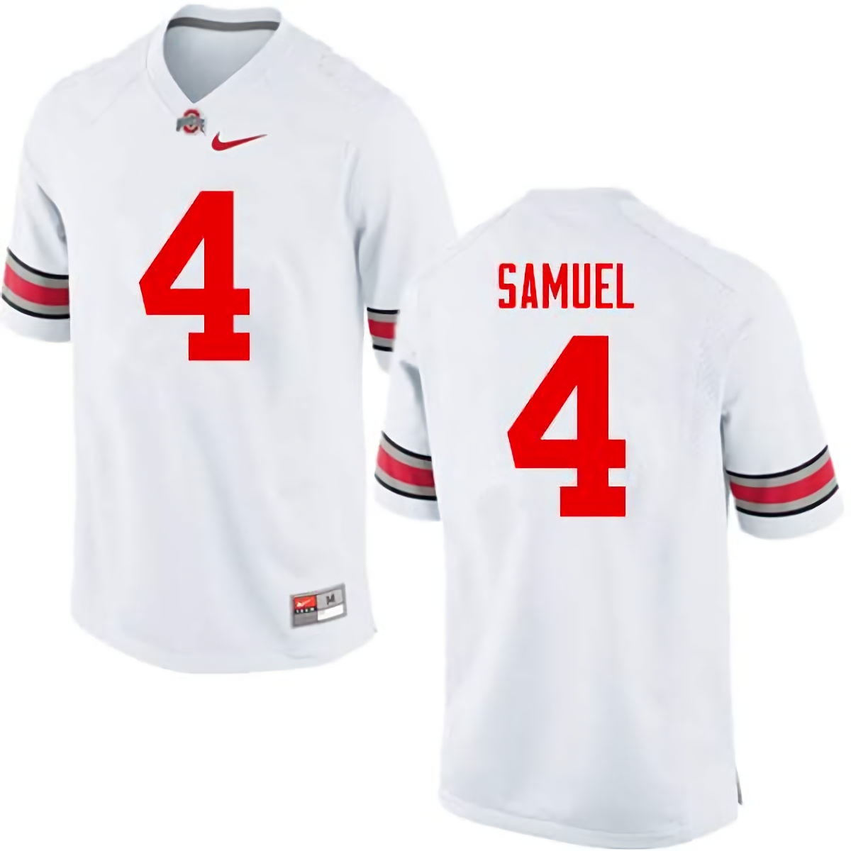 Curtis Samuel Ohio State Buckeyes Men's NCAA #4 Nike White College Stitched Football Jersey PPY5556NL